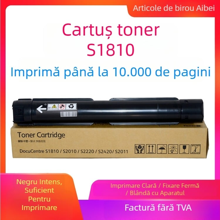 Cartuș toner și unitate tambur pentru Fuji Xerox S1810, S2010, S2220, S2011, S2110 - CT201911