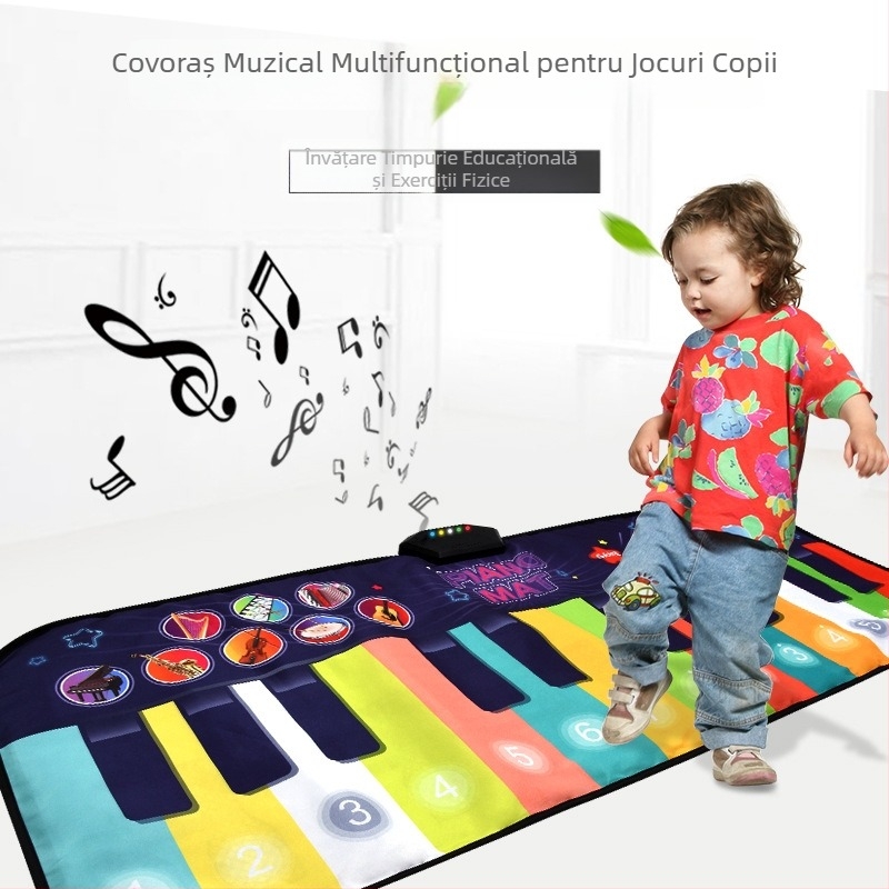 Covoraș muzical cu pian înstelat pentru bebeluși