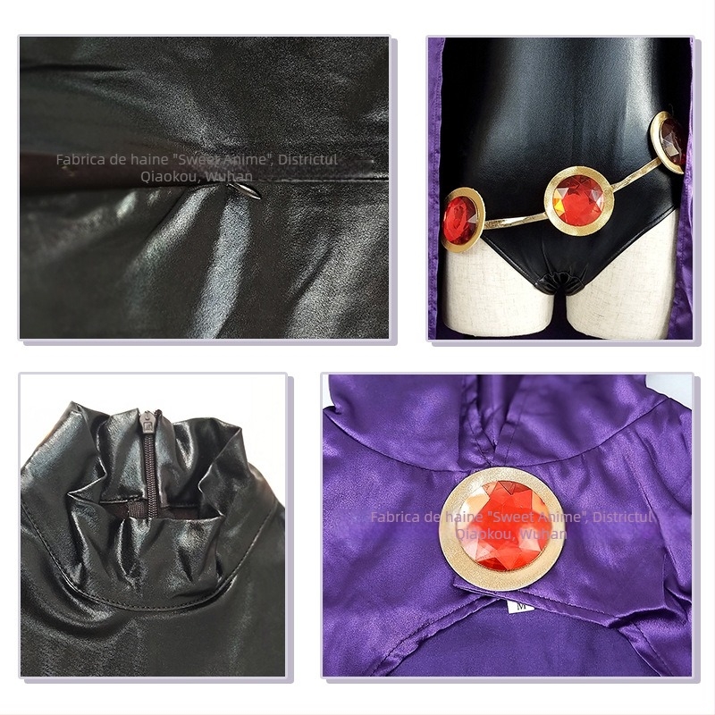Costum cosplay Raven Titan în stil anime