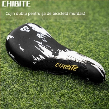 Șa bicicletă Chibitech cu pistă dublă pentru biciclete de munte PU