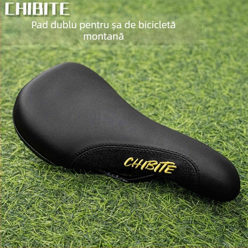 Șa bicicletă Chibitech cu pistă dublă pentru biciclete de munte PU