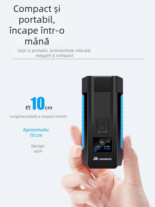 Sharp lumină frontală pentru bicicletă, cu senzor inductiv, impermeabil, claxon puternic, pentru ciclism montan nocturn