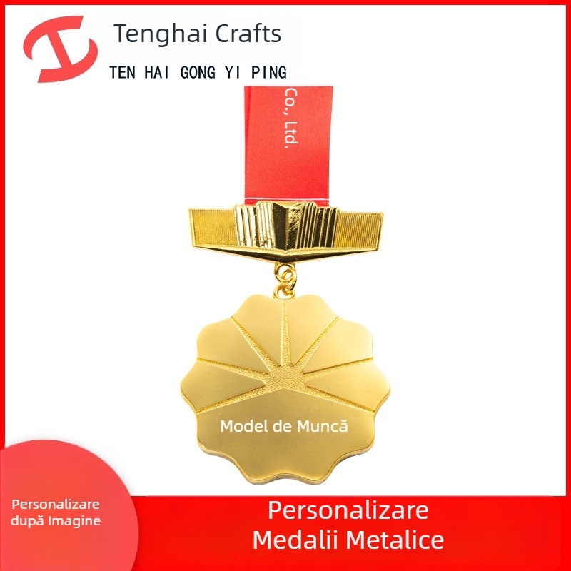 Medalii metalice personalizate pentru maratoane, evenimente sportive, drumeții și alpinism – medalii comemorative creative