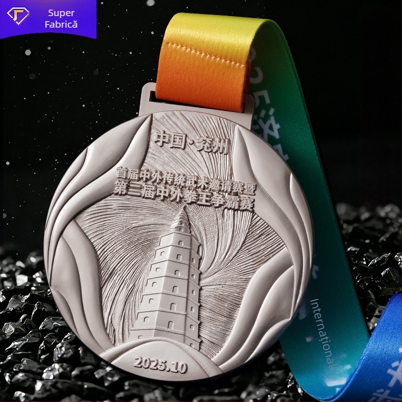 Medalii personalizate din metal cu email, Medalii de maraton din aliaj de zinc, Producție de medalii pentru evenimente sportive