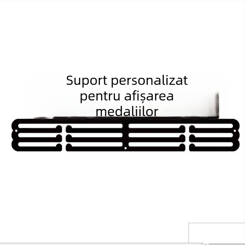 Raft metal pentru medalii cu cârlige, 3 etaje – DREAM BELIEVE ACHIEVE