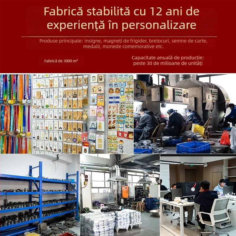 Medalii metalice personalizate pentru afaceri, școli și evenimente de maraton — aliaje aurii, argintii și bronz