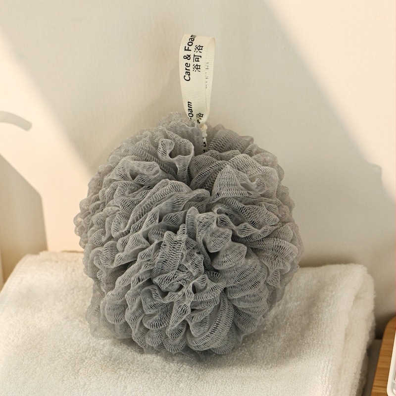 Floare de baie cu alge marine, stil japonez, durabilă, nu se descompune, 60 g, spumă moale pentru baie