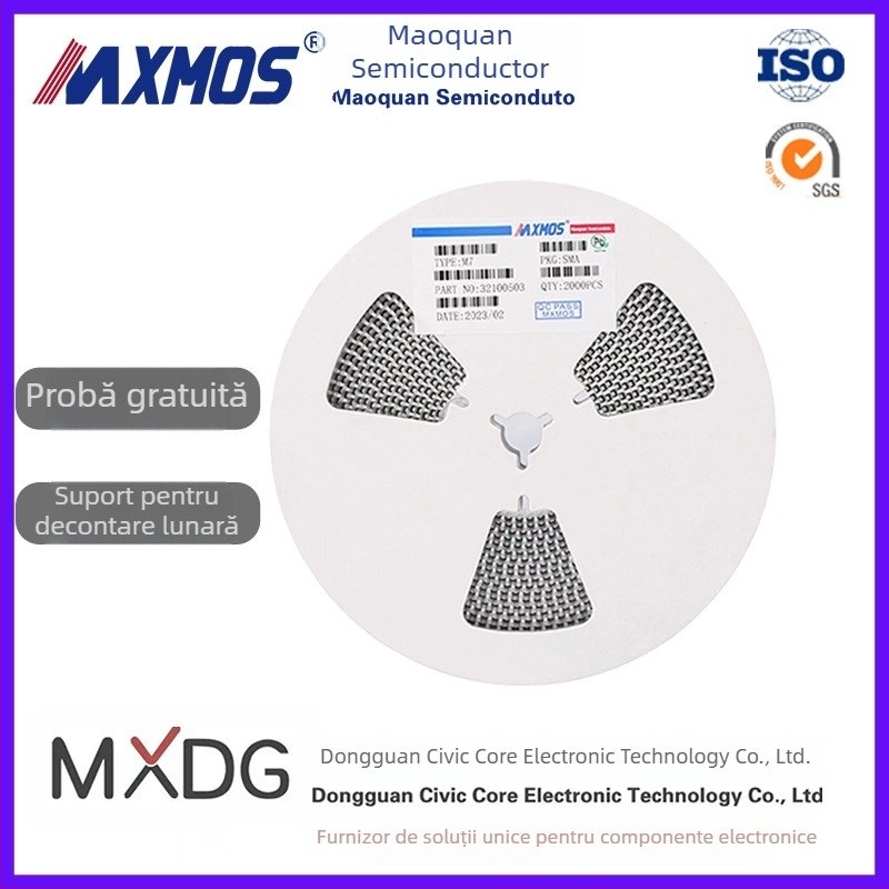 MXMOS M7F SMAF pachet, 1A 1000V diodă redresare SMT 1N4007