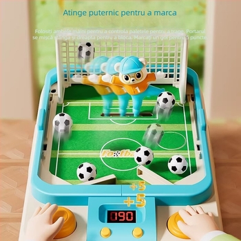 Joc de fotbal de masă pentru copii, joc educativ pentru doi jucători, interacțiune părinte-copil, cadou de zi de naștere