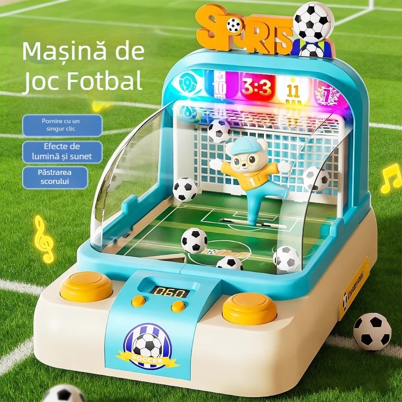 Joc de fotbal de masă pentru copii, joc educativ pentru doi jucători, interacțiune părinte-copil, cadou de zi de naștere