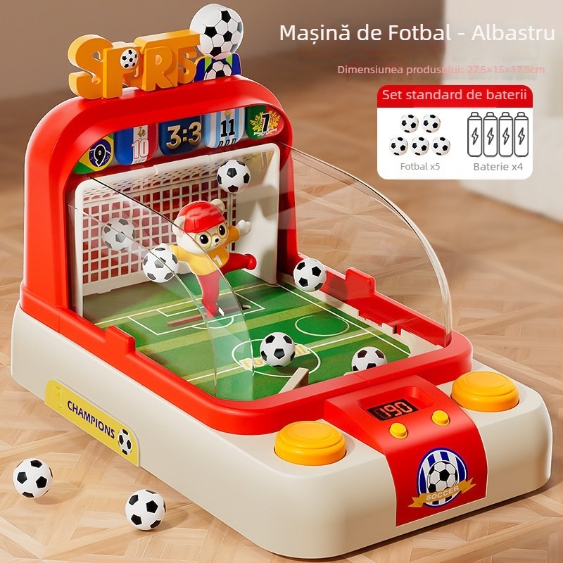 Joc de fotbal de masă pentru copii, joc educativ pentru doi jucători, interacțiune părinte-copil, cadou de zi de naștere