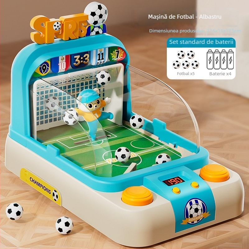 Joc de fotbal de masă pentru copii, joc educativ pentru doi jucători, interacțiune părinte-copil, cadou de zi de naștere