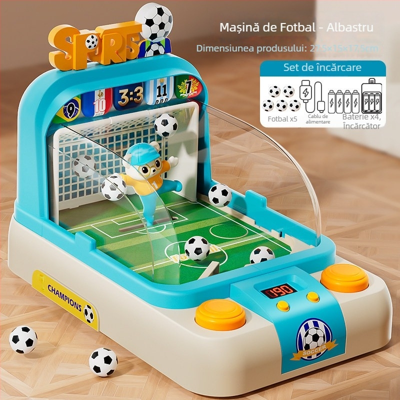 Joc de fotbal de masă pentru copii, joc educativ pentru doi jucători, interacțiune părinte-copil, cadou de zi de naștere