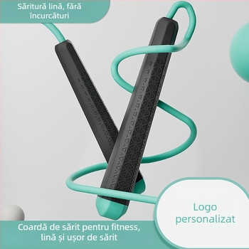 Șnur de săritură pentru copii, mânere în nuanțe macarons, fără încurcături, șnur profesional pentru antrenament și fitness școlar