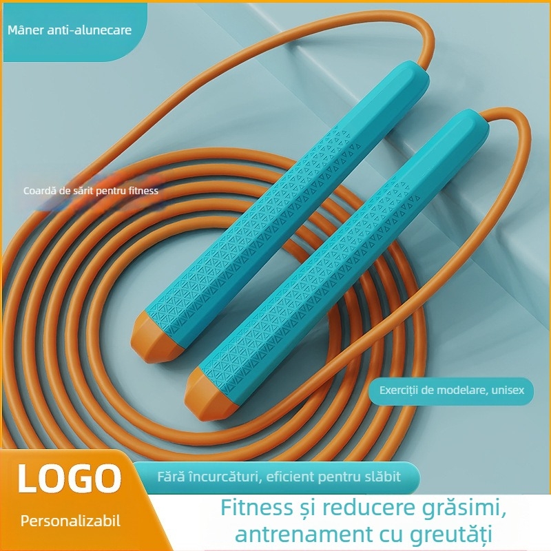 Șnur de săritură pentru copii, mânere în nuanțe macarons, fără încurcături, șnur profesional pentru antrenament și fitness școlar