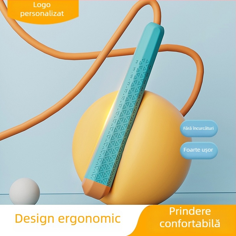Șnur de săritură pentru copii, mânere în nuanțe macarons, fără încurcături, șnur profesional pentru antrenament și fitness școlar