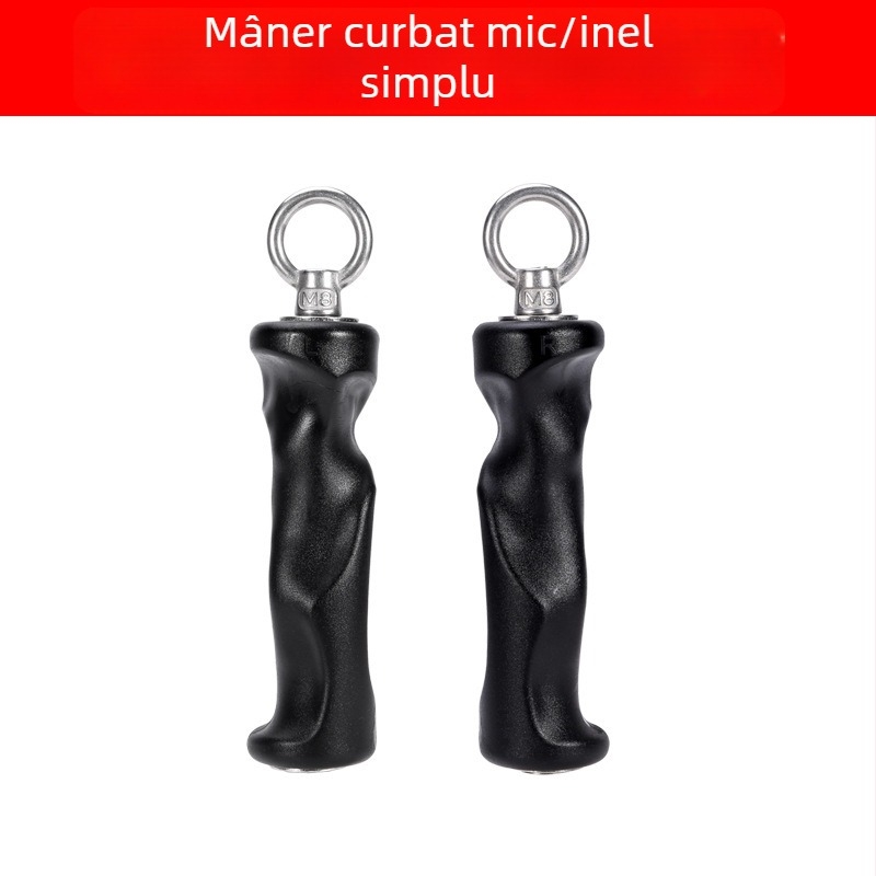 Antrenor de priză cu mâner ergonomic și inel dublu și inel simplu pentru extinderea pieptului și exerciții de ramat
