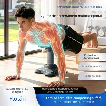 Suport pentru flotări cu bare detașabile, revenire automată, echipament de fitness pentru casă