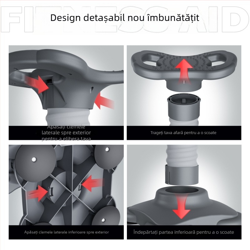Suport pentru flotări cu bare detașabile, revenire automată, echipament de fitness pentru casă