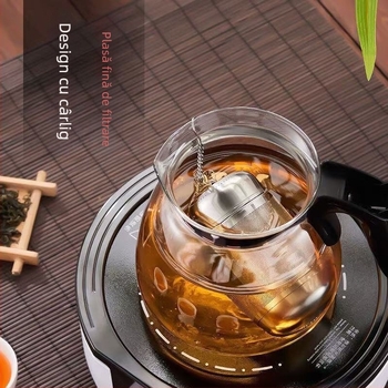 Filtru pentru ceai din oțel inoxidabil 304 cu Seasoning Ball – filtru pentru ceai și separator de apă pentru infuzie