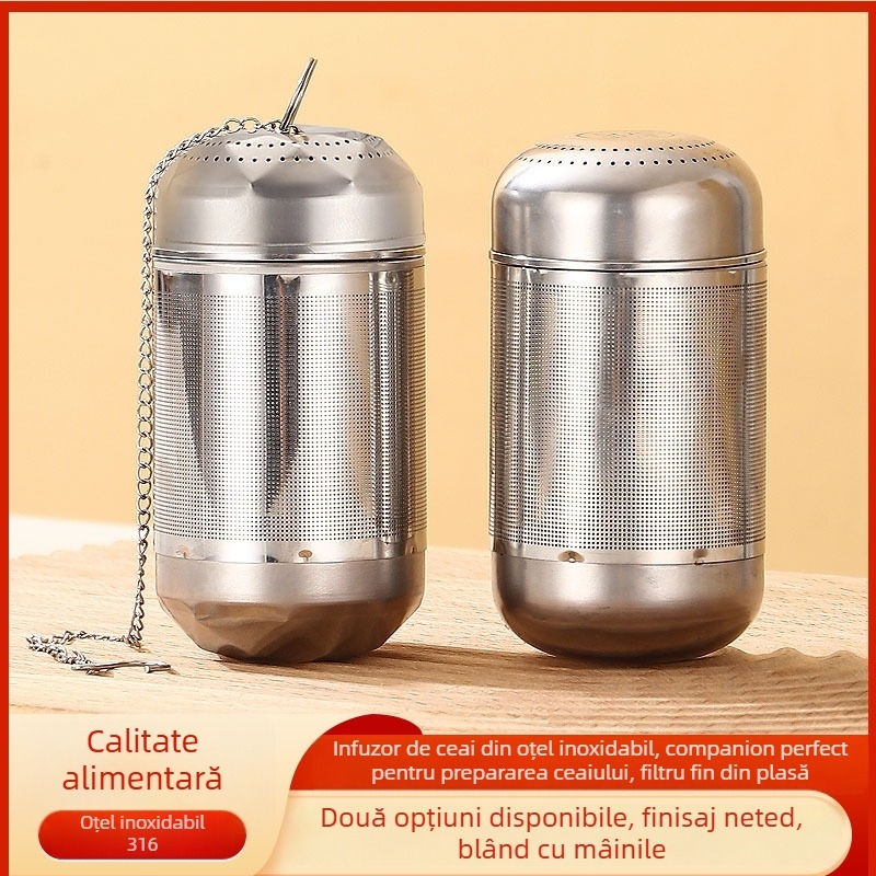 Filtru de ceai din oțel inoxidabil SUS304 pentru ceainic