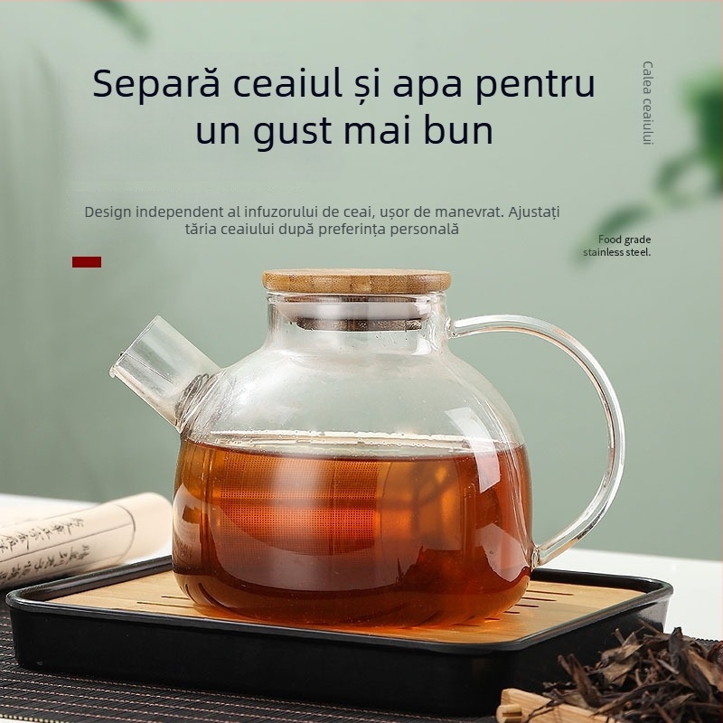 Filtru de ceai din oțel inoxidabil SUS304 pentru ceainic