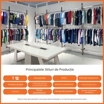 Hongtuo tricou bărbați cu mâneci scurte, imprimare digitală sublimată, model camuflaj, guler rotund, croială lejeră, uscare rapidă, poliester respirabil, pentru sport