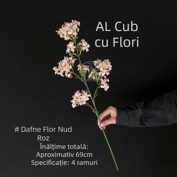 Plantă verde artificială cu floare de osmanthus, model nou; aranjament floral mic pentru birou și casă, decor pentru sala de nuntă.