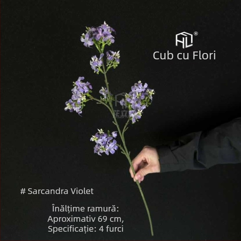 Plantă verde artificială cu floare de osmanthus, model nou; aranjament floral mic pentru birou și casă, decor pentru sala de nuntă.