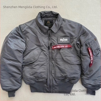 Geacă de pilot pentru bărbați Alpha Martin, rever clasic, iarnă groasă, stil casual, Model 25