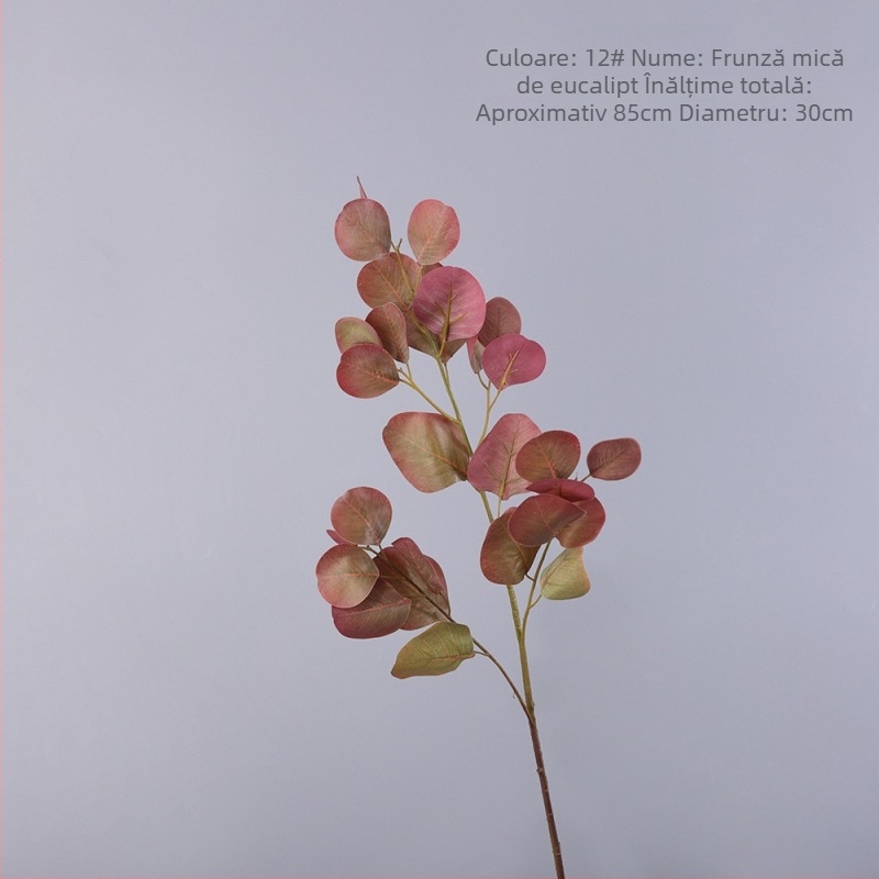Plante artificiale cu eucaliptus și frunze decorative pentru decor de casă, nunți și recuzită pentru ședințe foto
