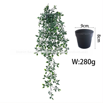 Plantă agățată artificială cu frunze de eucalipt, decor pentru interior și exterior