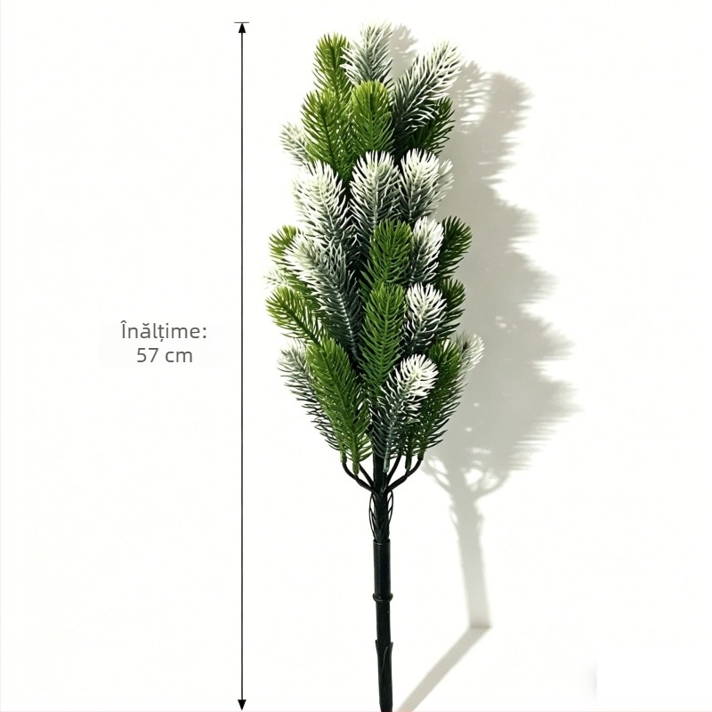 Buchet de plante artificiale cu lavandă, pin și conifere pentru grădină și decor de evenimente