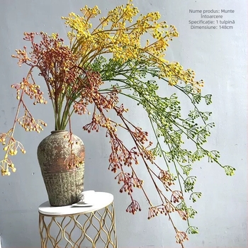 Nouă plantă artificială de verdeață pentru decor de nunți, decor de casă și accesorii de fotografie