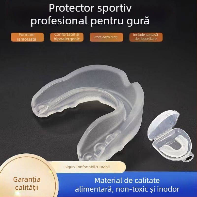 Protecție dentară EVA - pentru adulți și copii, Taekwondo, Box și Sanda