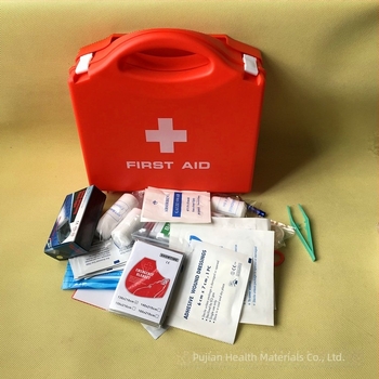 Kit plastic de prim ajutor pentru casă și școală – cutie de depozitare pentru urgențe medicale în familie