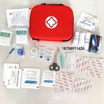 Set EVA mare pentru prim ajutor în aer liber, pentru familie, kit medical portabil de supraviețuire, kit de urgență auto, geantă de mână