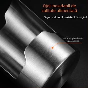 Suport din oțel inoxidabil pentru linguri și spatule cu tavă, organizator pentru blat