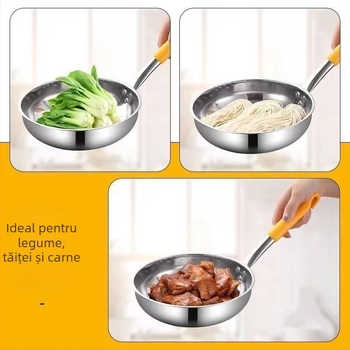 Inox 316, strecurătoare multifuncțională pentru supă și tăiței, găuri mari, strecurător pentru creveți