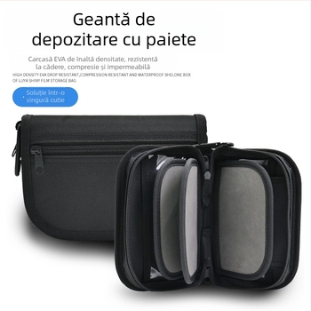 Geantă EVA de pescuit, capacitate mare pentru momeli și năluci, impermeabilă și rezistentă la presiune, geantă multifuncțională de transport pentru pescuit în aer liber