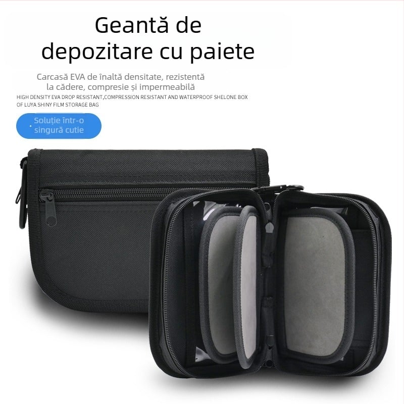 Geantă EVA de pescuit, capacitate mare pentru momeli și năluci, impermeabilă și rezistentă la presiune, geantă multifuncțională de transport pentru pescuit în aer liber