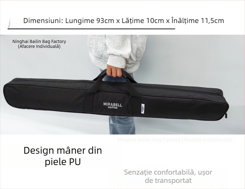 Geantă pentru undiță de pescuit în aer liber, geantă portabilă pentru echipament de pescuit, spațiu de depozitare pentru năluci și tamburi, material Oxford