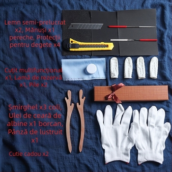 Set DIY pentru fabricarea unui ac de păr din lemn de piersic — materiale din lemn, lemn brut decorativ și planuri pentru sculptură în lemn și sculptură a rădăcinilor