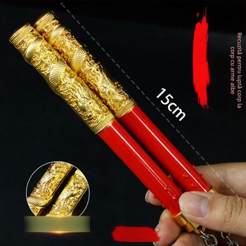 Peace JY Shenlong 15 cm nunchaku din aliaj – model de armă, ornament metalic