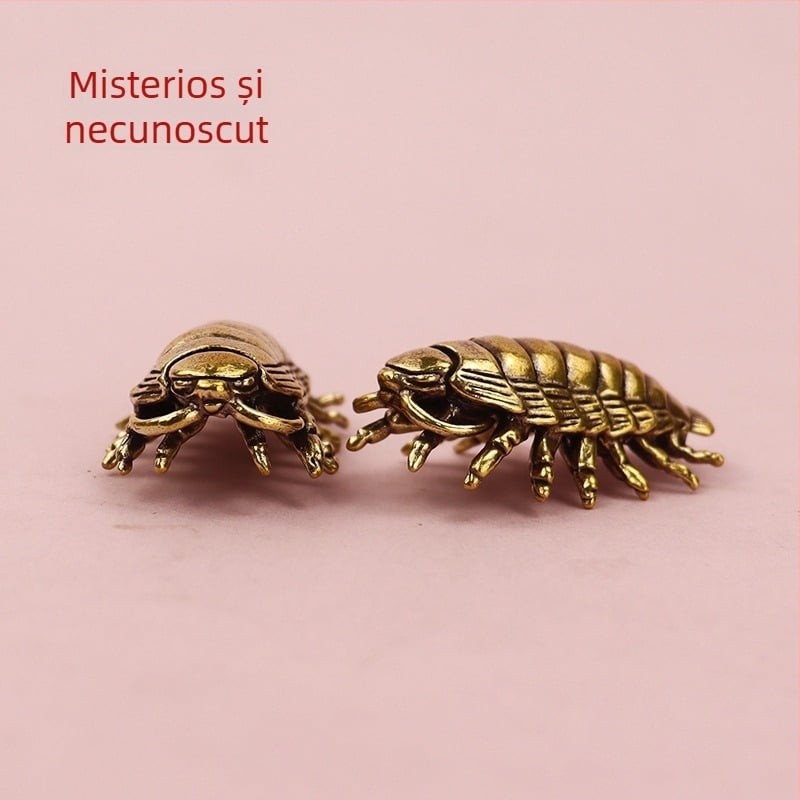 Figurină din alamă, insectă – artă decorativă culturală și creativă pentru casă și colecții