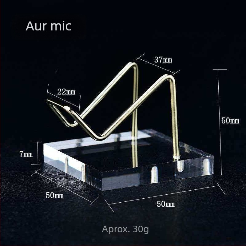Suport de expunere din acrilic pentru ornamente, jad, minerale și obiecte de colecție
