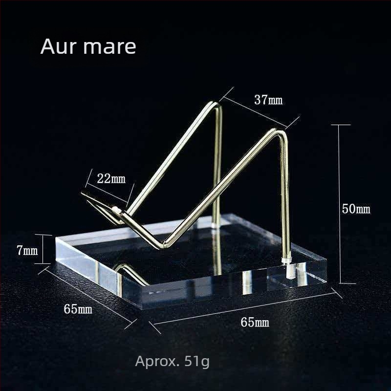 Suport de expunere din acrilic pentru ornamente, jad, minerale și obiecte de colecție