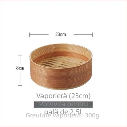 Vas ceramic în stil japonez pentru foc deschis, oală cu două niveluri pentru abur și fierbere, serie de oale pentru supe