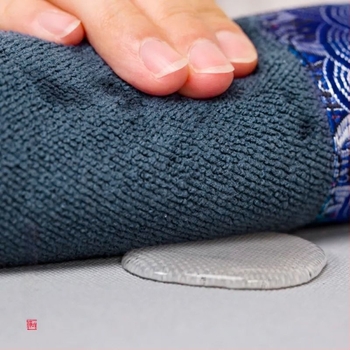 Cloud Brocade Țesut pentru ceai, prosop pătrat absorvent, masă de ceai îngroșată, prosop mare pentru ceainic, stil Zen japonez