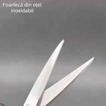 Foarfece de pescuit din oțel inox, ambalaj pe card, pentru birou și școală